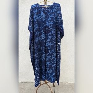 Metropolitan batik print kaftan